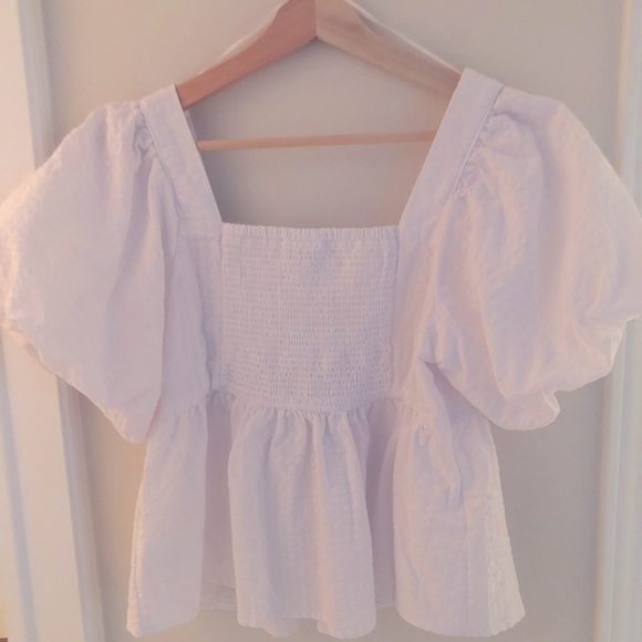 NWT Old Navy seersucker top - Picture 5 of 5